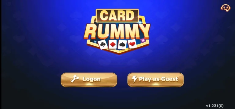 Card Rummy app interface